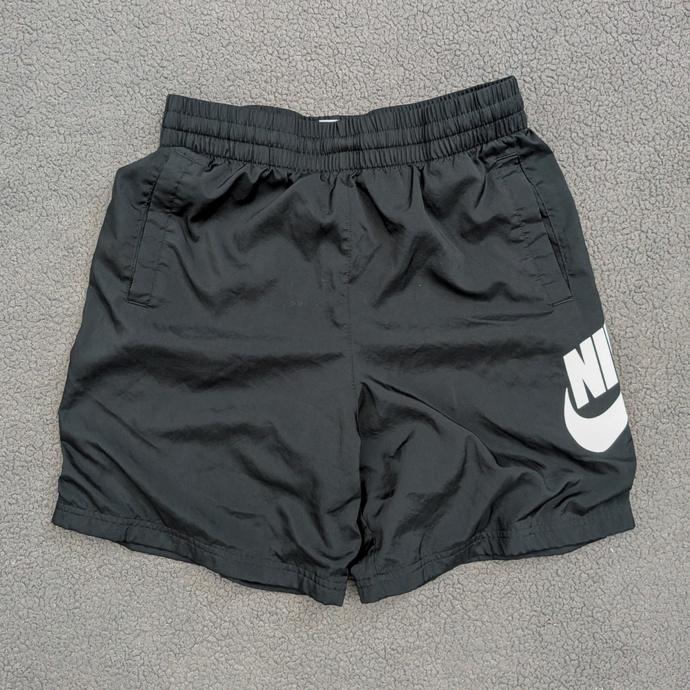 Nike Sportswear Mens XL Black Mesh Lined Athletic Shorts Futura Logo AR2382-010